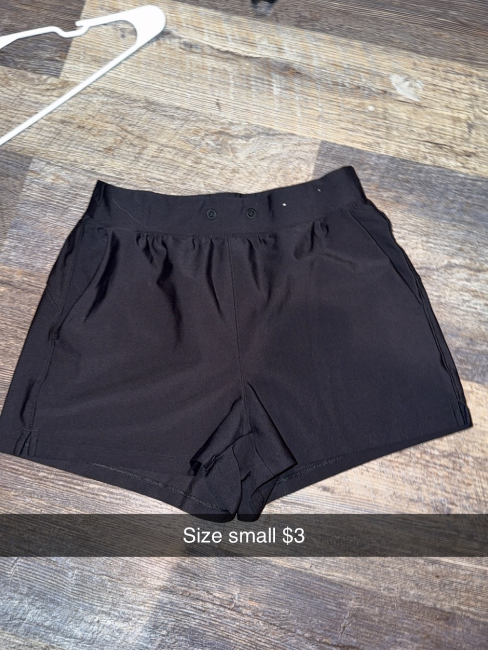 Black Women's Athletic Shorts - Small